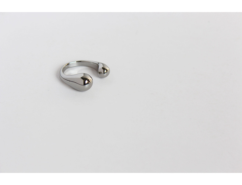 Fashion Geometric Copper Plating Open Ring 1 Piece