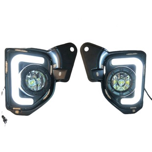 Suitable for Toyota hiace 14-18 Toyota Sea Lion C type daytime running light modified LED steering accessories fog lamp