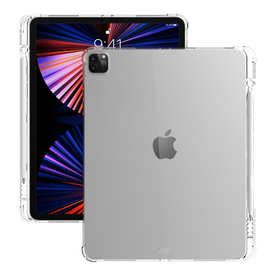 适用苹果iPad平板透明防摔带笔槽保护套ipad10 Air45 Mini6 Pro11
