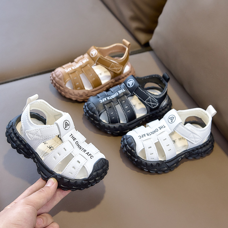 2026 sandalias de verano para niños zapatos de playa para niños zapatos deportivos romanos para niños sandalias transfronterizas ecológicas image 3