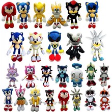 跨境热销索尼克毛绒玩具跨境热销Q版索尼克背包sonic 夏特 塔尔斯