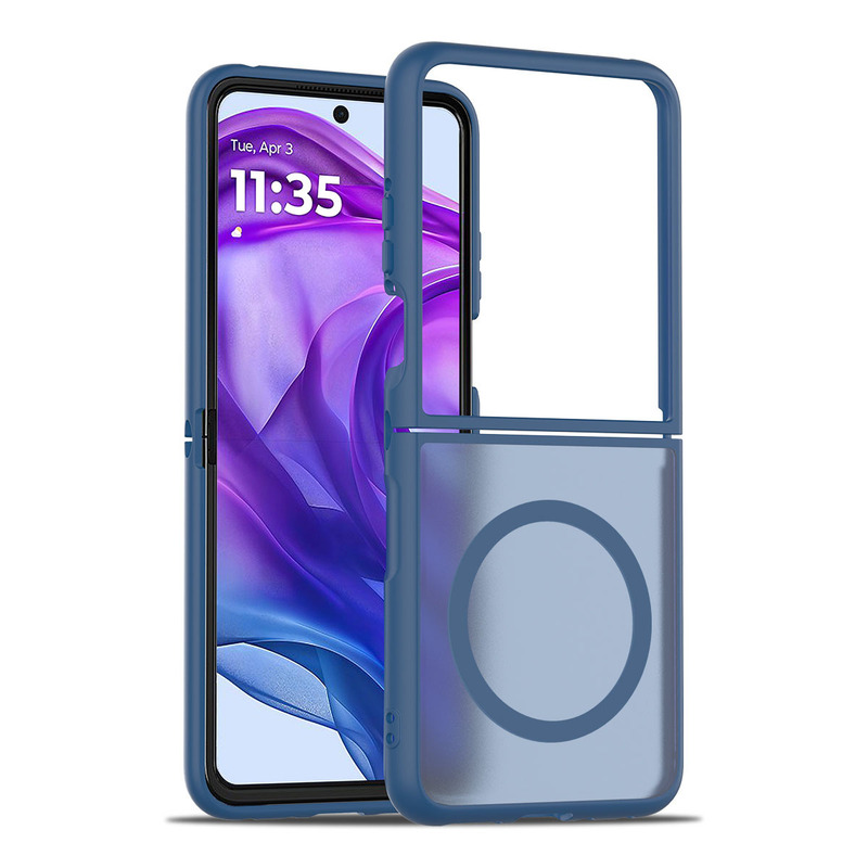 Motorola Razr 60 Ultra 肌に優しいつや消し携帯電話ケース Zflip7 強力な磁気 magsafe 保護カバーに適しています。|undefined