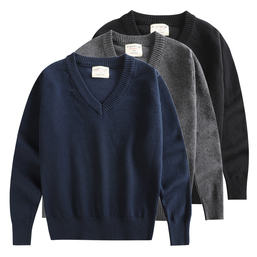 女童套头儿童毛衣亲子装中大童针织打底衫男童毛线韩版秋冬毛衣