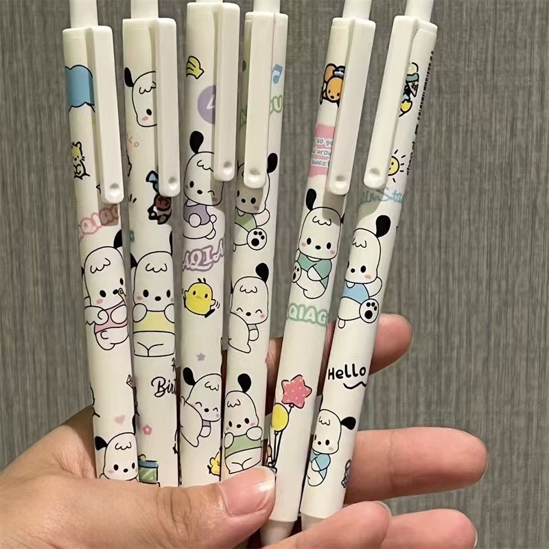 クロミ ハローキティ 漫画 学生 簡単に書ける 速乾性 プレスペン 高価値 インズ ニュートラル ブラックペン 0.5 ブラシペン|undefined