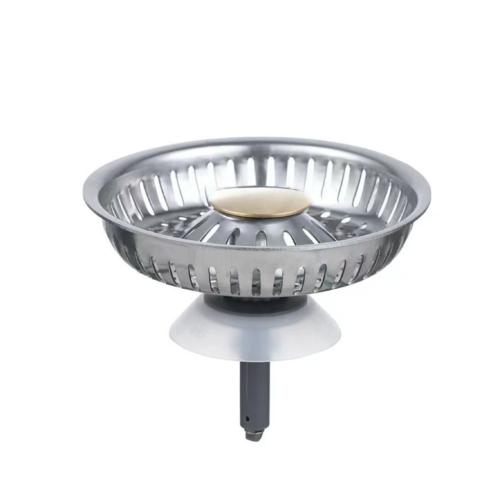 구식 싱크 필터 플러그 - 스테인레스 스틸 필터 - 구리 색상