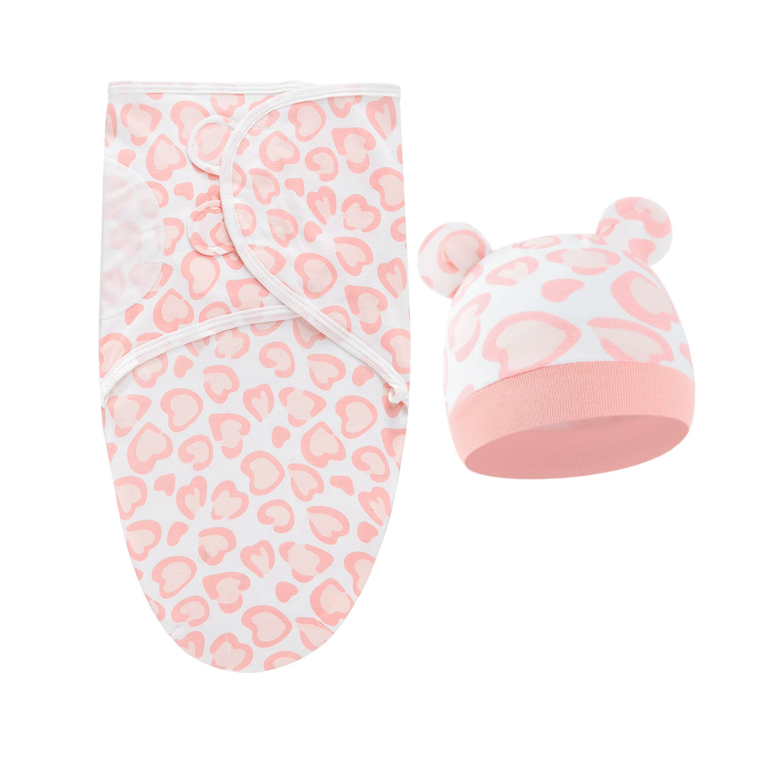 Newborn Swaddle Sleeping Bag, European Style, Hat Included, Multi-Pattern (0–6 sizes)