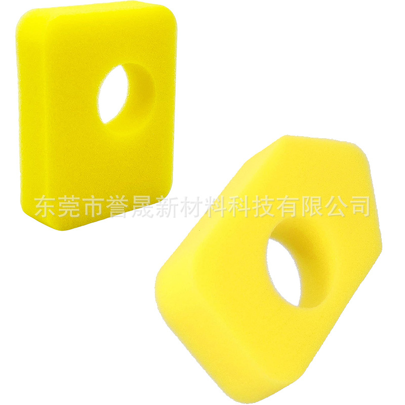 电动割草机过滤棉 草坪割草机空气过滤器海绵 割灌机滤芯海绵配件