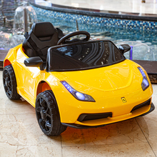 儿童电动车四轮带遥控宝宝汽车男女小孩玩具车可坐人四驱充电童车