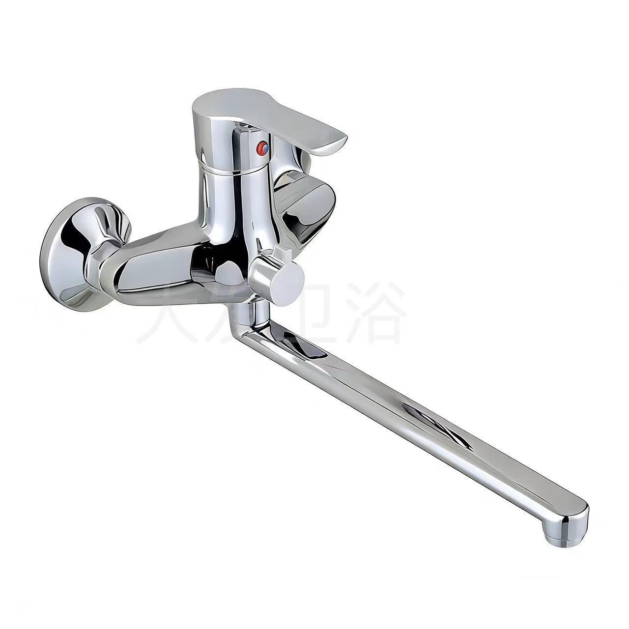 Zinc Alloy Bathtub Concealed Triple Swing Hot and Cold Water Faucet Mixing Faucet Jodin Water Separation Dual-Use Shower Faucet