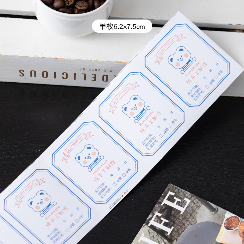 Bolsas de galletas de copo de nieve caramelo nougat toffee barco de arroz glutinoso bolsas de regalo de Año Nuevo horneado portátil sellado