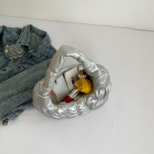 COS Croissant bag new underarm croissant bag fold cloud bag large capacity dumpling bag one shoulder half moon bag