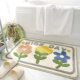 Ins imitation cashmere floor mat bathroom absorbent toilet door mat non-slip easy to take care of factory direct cross-border wholesale