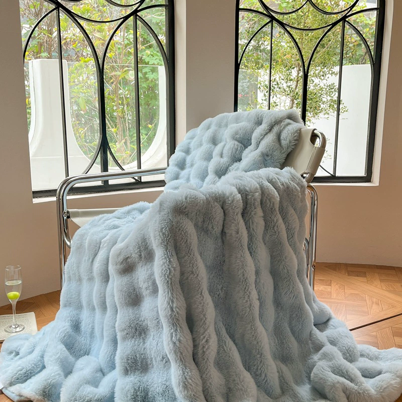 Duvet, plush double-sided sofa, increased thickness