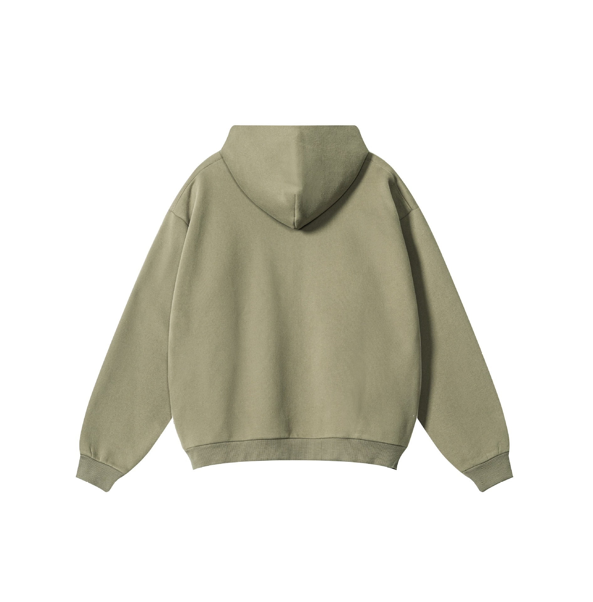 Herren Hoodie Mit Fleece Futter Lässiger Strick Kapuzenpullover_voghion.com