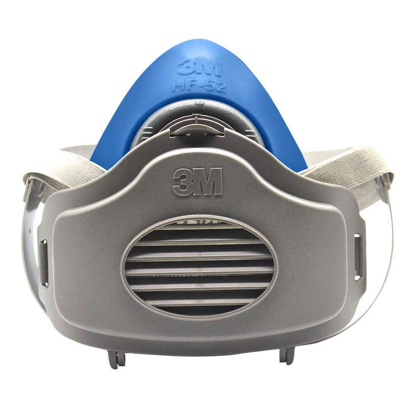 3M 面具套装 HF-52+3700+3701 防尘套装防护面罩喷漆装修异味