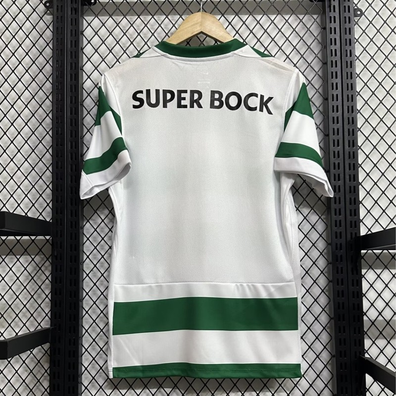 25-26 シーズン ポルトガル スーパー リスボン アスレチック ホーム&アウェイ サッカー ユニフォーム SportingHomeKit ファン バージョン ジャージ|undefined