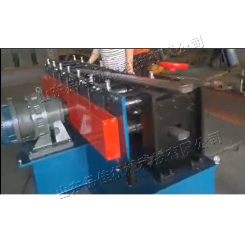 圆管变椭圆管机 小型厚度3mm大棚压扁机 全自动椭圆管成型设备