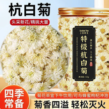 【一件代发】特级杭白菊浙江杭菊花桐庐特产花茶泡水泡茶专用
