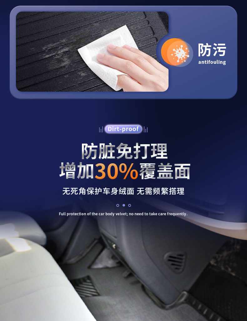 Suitable for Saic Maxus V1 Floor Mats, New Energy Maxus V1/Special Full Surround Tpe Car Floor Mats