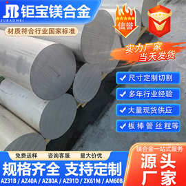厂家直销镁合金棒材AZ31B镁棒铝镁高强度挤压规格齐全可零切