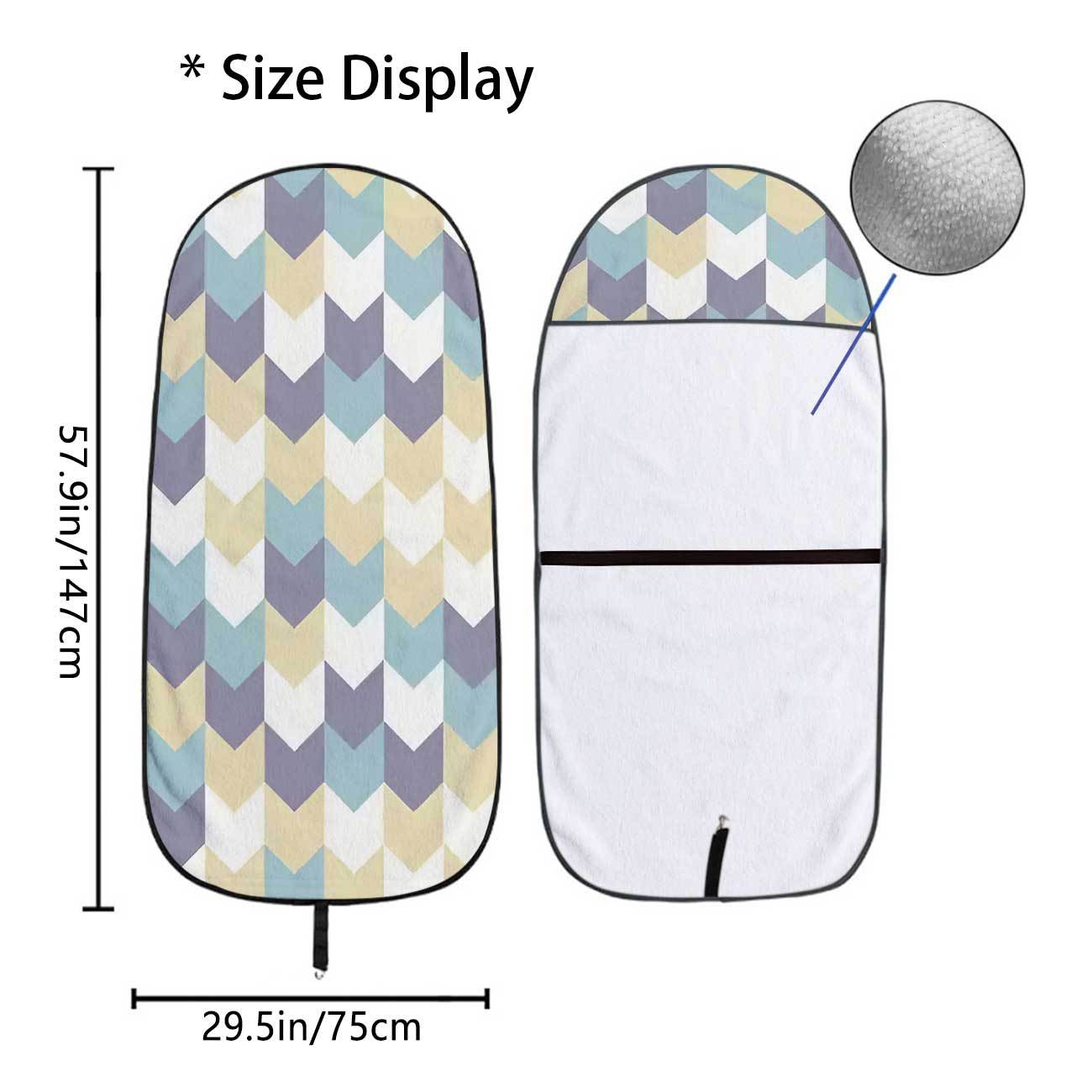 Car seat towel cover for front seats, suitable for gym and exercise, universal for all seasons, car use 171