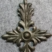 铁皮冲压加工铁花花叶等各种冲压配件 大门围栏栏杆装饰花