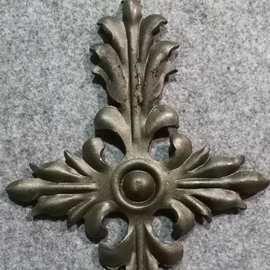 铁皮冲压加工铁花花叶等各种冲压配件 大门围栏栏杆装饰花