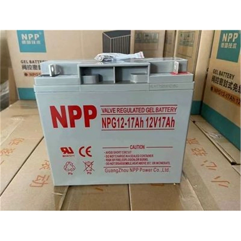 Перезаряжаемая gel-батарея VRLA (NPP) NPG12‑65Ah 12В 65Ач — серия 12В 7–200 Ач, не требующая обслуживания