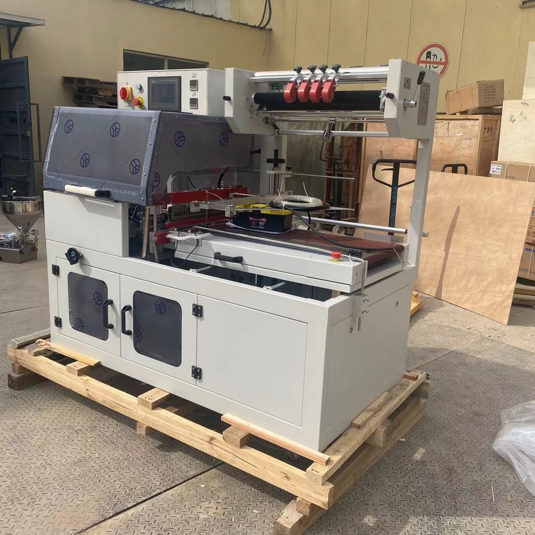 直供边全自动封热收缩封切包装机自动套袋覆膜机BF包装节能塑封机