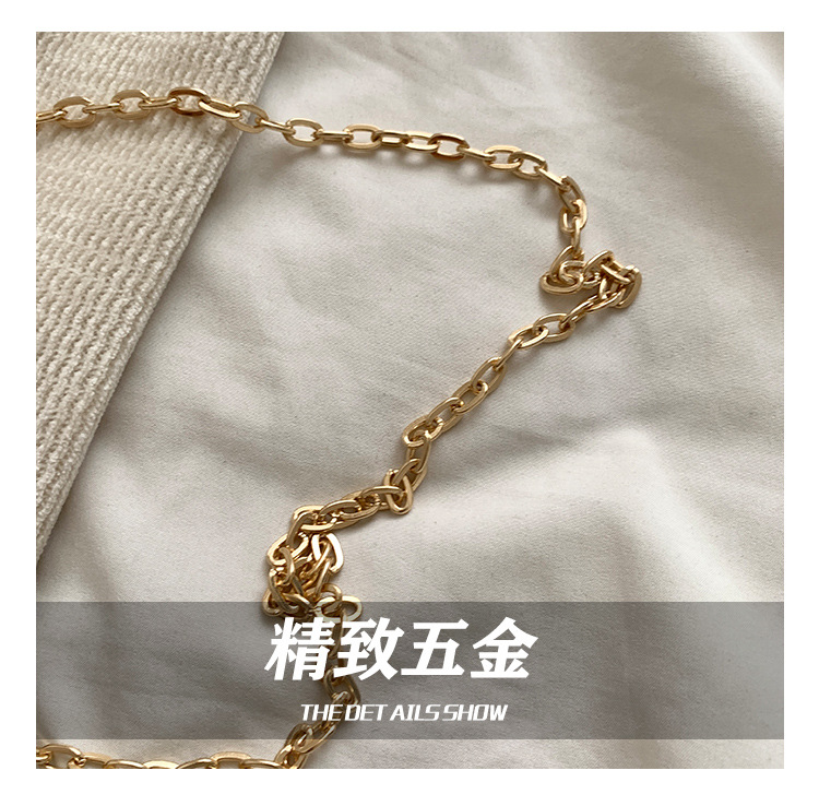 European and American style leopard print chain small square bag for women, 2024 new Korean style fashionable single-shoulder bag, flared crossbody dinner bag undefined