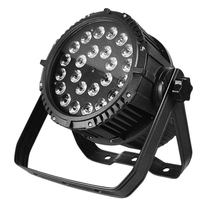 Impermeable al aire libre impermeable 24 10W a todo color teñido luz par punto escénico brillo ciudad hito noche espectáculo de luz