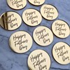 Cross -border Father's Day labeling cake decorate Dad, I love you acrylic paper cup cake decorative cake plug -in