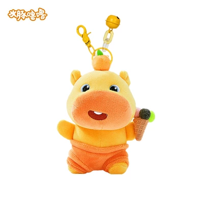 Oyuncaq yastıqlar – Duolai Genuine Capybara Lulu - ice-cream-pendant-10cm-licensed-product