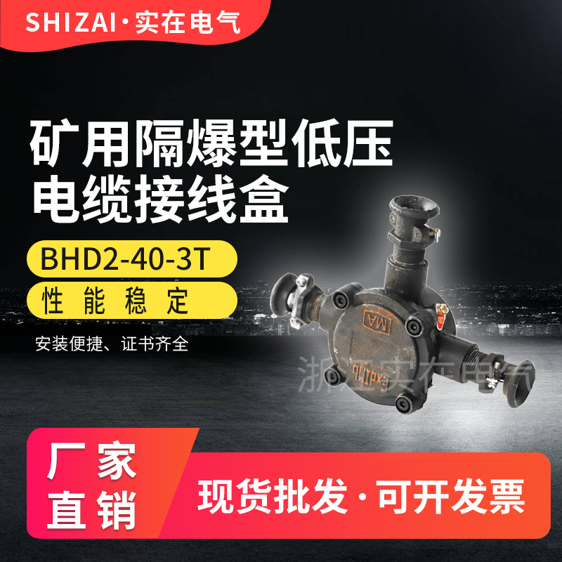 BHD2-40-2T/3T/4T 矿用隔爆型低压电缆接线盒 防爆接线盒