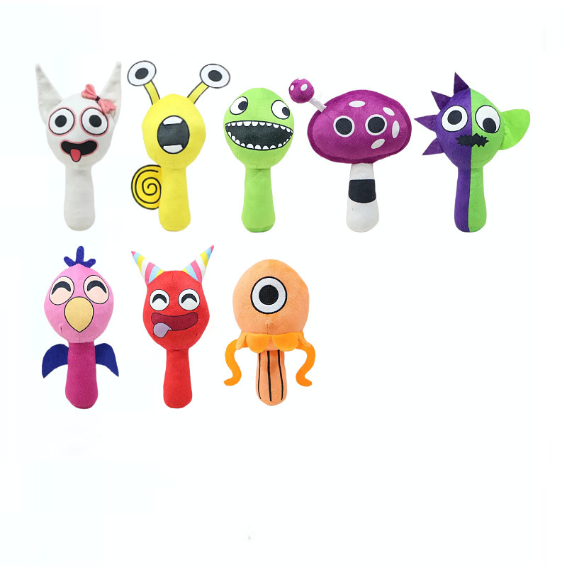 Cross-Border New Rhythm Box Ban Ban Rhythm Box Class Game Peripheral Plush Toy Doll