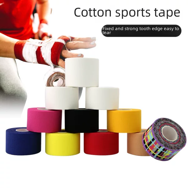 Finger Protection Sports Tape, Climbing Cotton Cloth Ankle Support, Fixed Adhesive Patch, Colorful Skin Film Wrist Brace