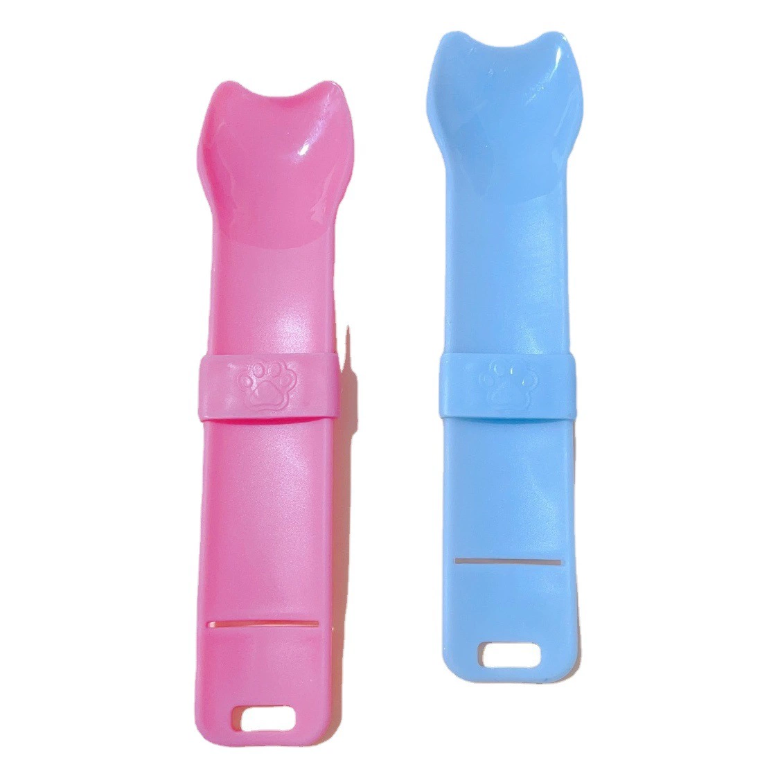 Трансграничная новая кормушка для кошек, соковыжималка для кошек, не грязная рука, мясная паста для домашних животных, закуска, ложка для кормления кошек