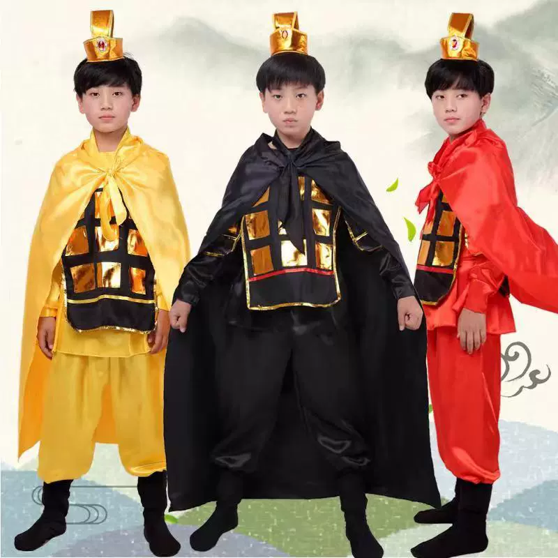 Детский костюм древнего солдата Костюм Мулан для мальчиков и девочек Броня Генерал Военная форма Костюм для драматического спектакля