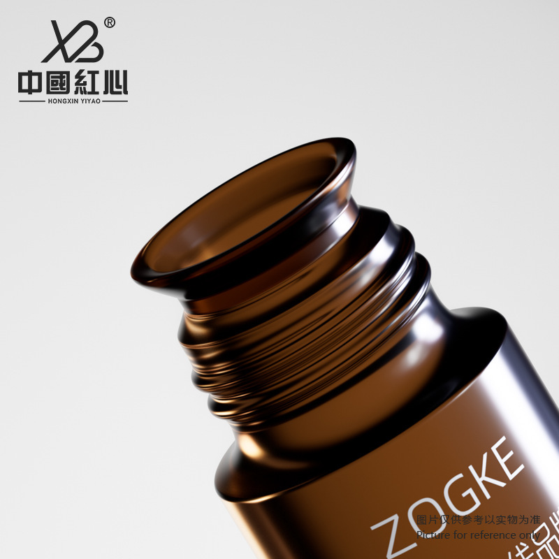 新款创意5ml茶色喇叭口西林瓶山茶油口服液原液小样分装瓶批发|undefined