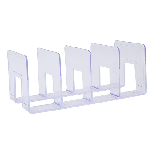 Morandia acrylic bookend book storage artifact bookshelf divider clip bookend book desk storage rack