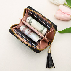 New 2022 Amazon Exclusive Supply Chime Tassel Decoration Women's Wallet Multi-Card Slot