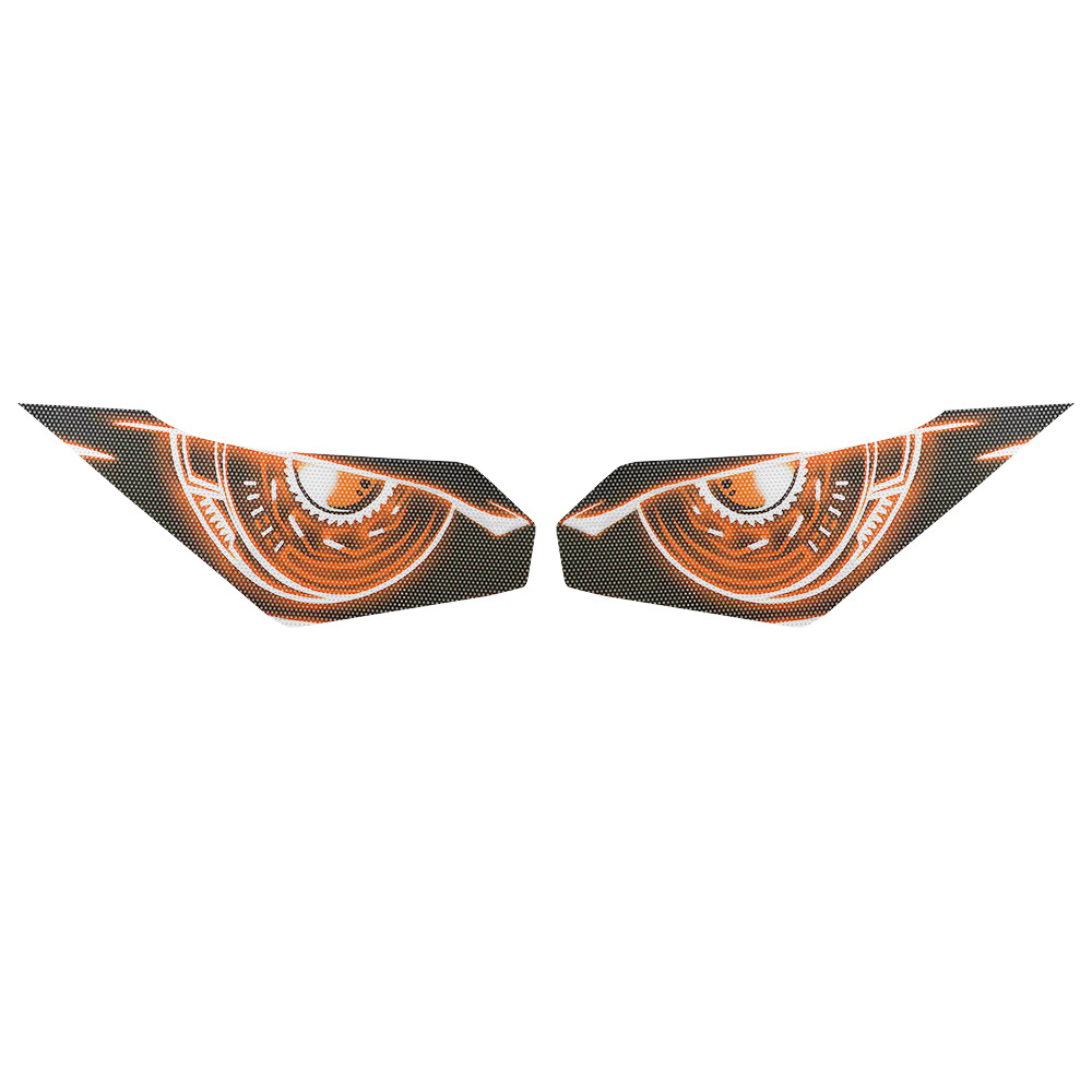Aplicable a Kawasaki Motorcycle Headlight Stick Ninja250 / 300 Eye Decoration Stick Kawasaki Ninja Stick