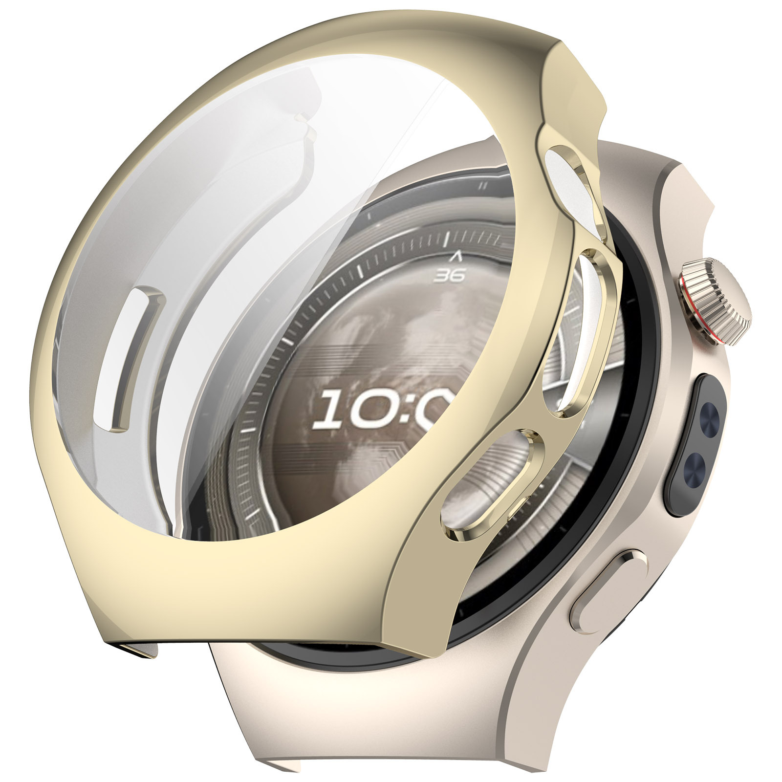 Xinyuan Shuntong is suitable for the Huawei watch5 protective case with a 42MM tempered film and a full 46MM integrated case and film watch case undefined