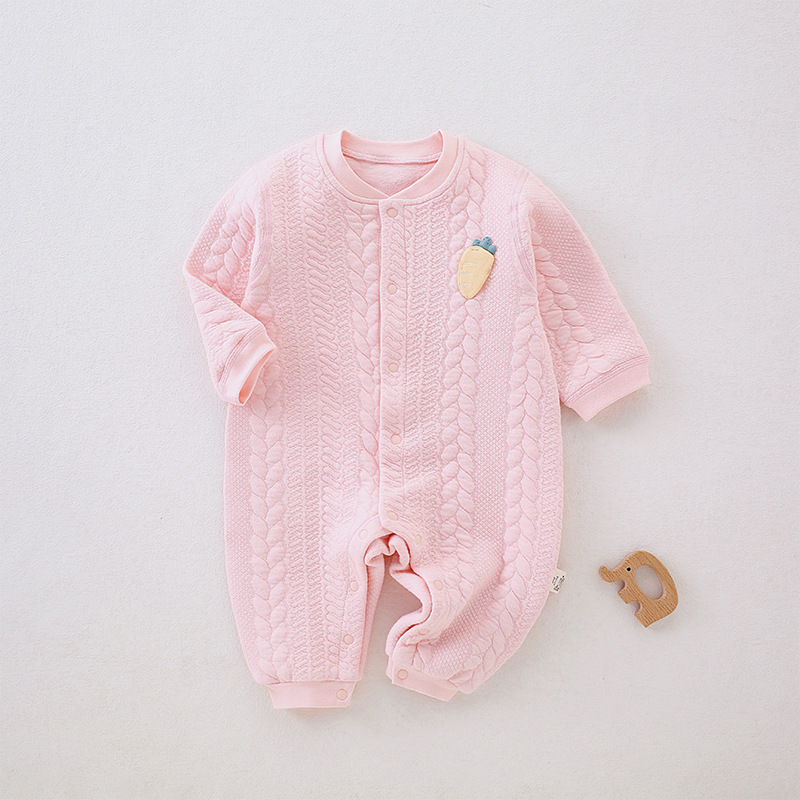 [Capa de aire] mono de bebé a ropa de bebé recién nacido deshuesada de algodón de primavera y otoño