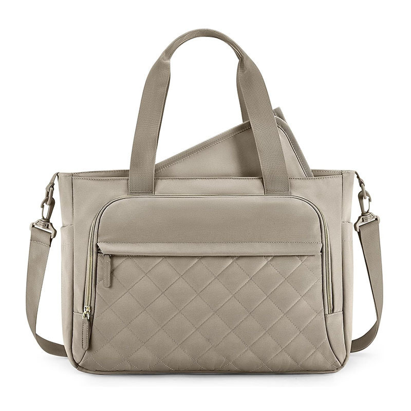 New Diaper Bag Tote Bag with Diaper Change Pad Wet and Dry Comcompartment Large Capacity Baby Bag Crossbody Travel Pregnant Women's Bag