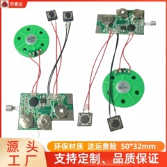 卸売りのおもちゃのギフトボックスの贈り物の芯の録音の芯の1録の1は2ボタンの録音の芯の音楽機のチップを放します。