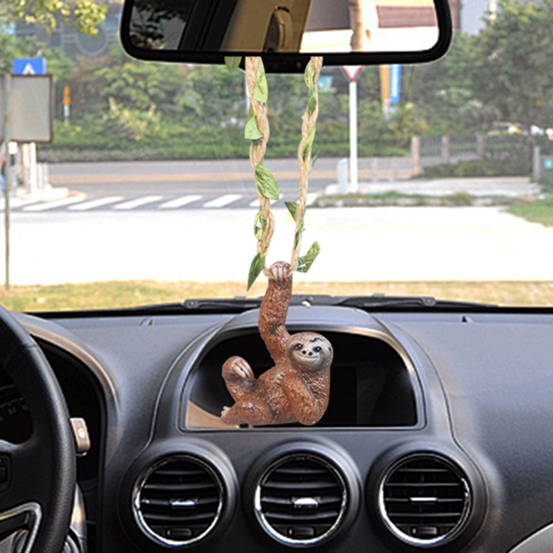 Подвеска для автомобиля Sloth, новый автомобильный кулон, подвеска для автомобиля, украшение для салона автомобиля, оптовая фабрика