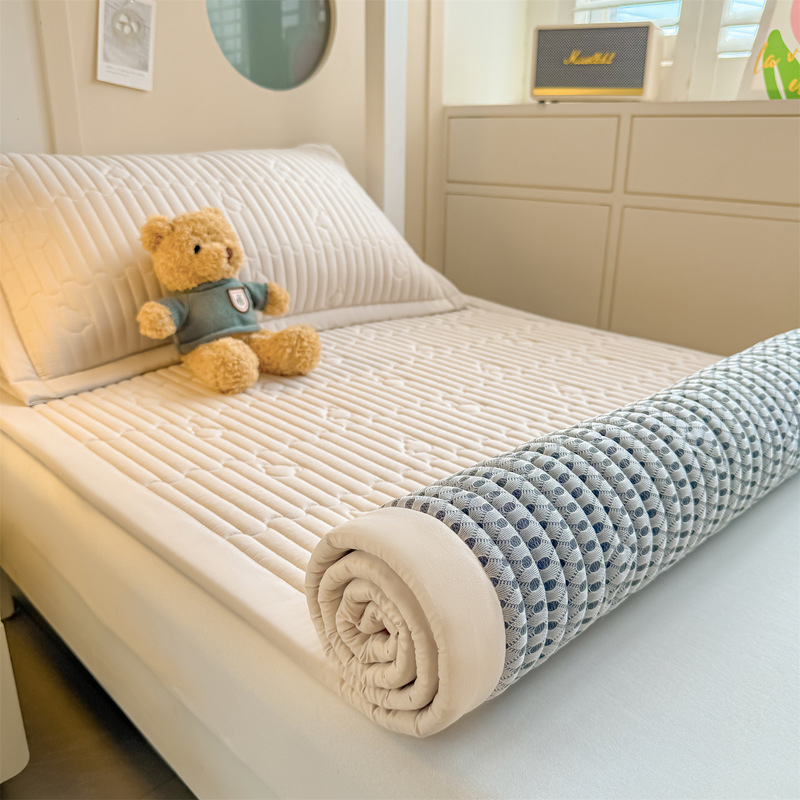 Student Dormitory Quilted Mattress Thin Mattress Bunk Bed Single Bed Pad Student Dormitory Quilted Mattress Thin Mattress Bunk Bed Single Bed Pad