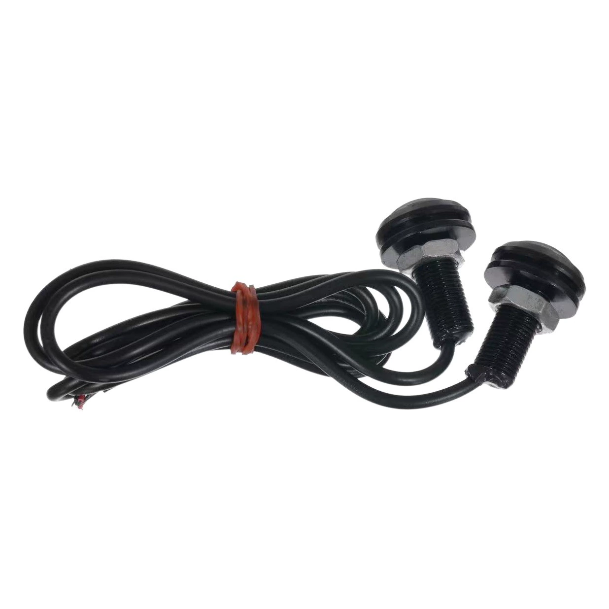 Автомобиль мотоцикл баланс автомобиль ультратонкий двойной слой LED 23 мм Eagle Eye Light 9W кошачий глаз свет светодиодный счетчик света