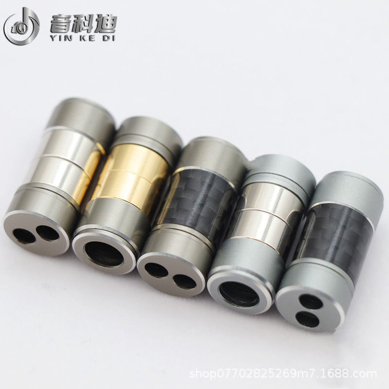 Splitter slider accessories replaceable carbon fiber metal ring headset upgrade line one and two harness line holder